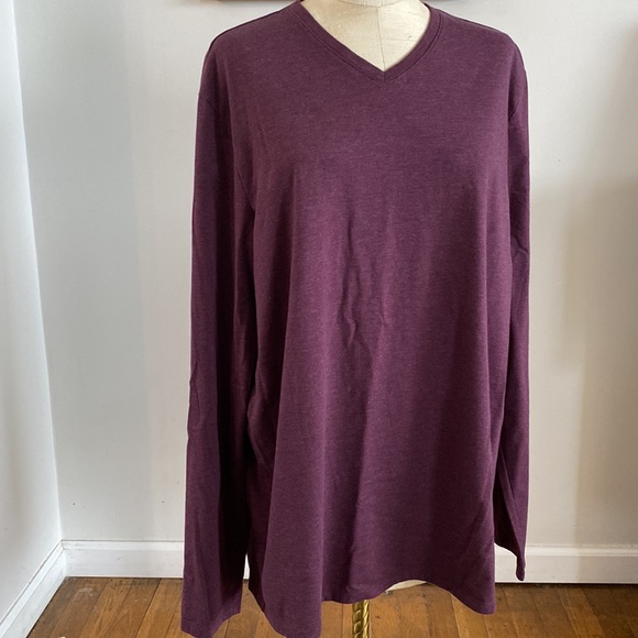 Apt. 9 XXL Tall v-neck, long sleeve top - Picture 3 of 4